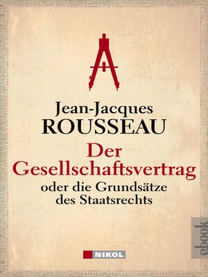 cover image of Der Gesellschaftsvertrag